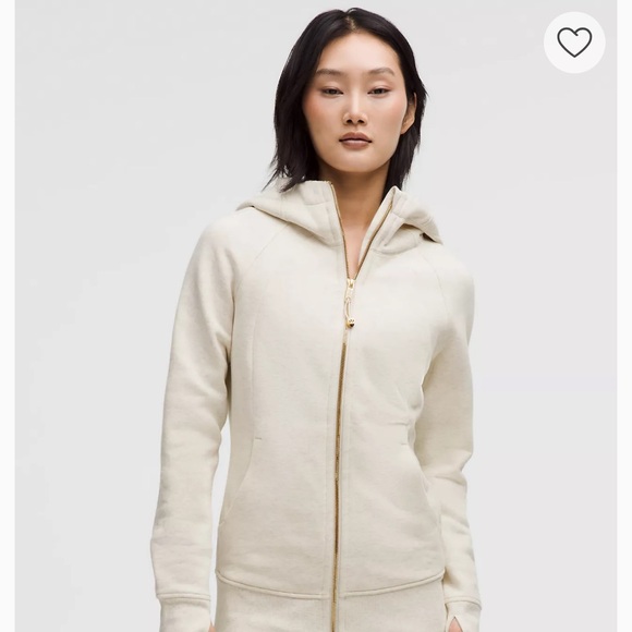 Tops - Lululemon Women's Cream Zip-Up Hoodie size 12
Predators logo
